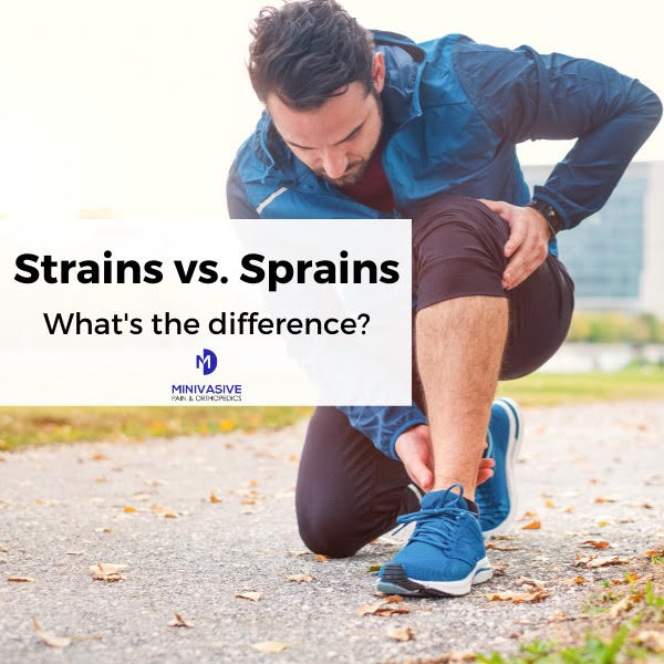 Sprains vs. Strains, what is the difference?