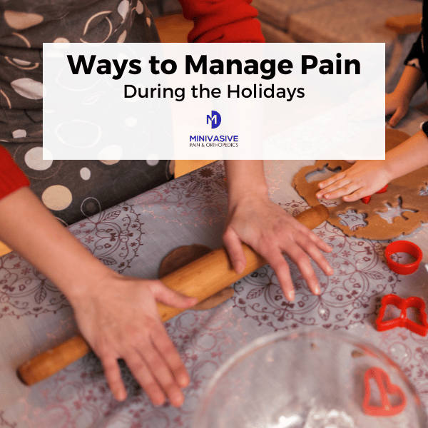 Manage pain during holidays