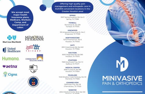 Minivasive Pain and Orthopedics Brochure